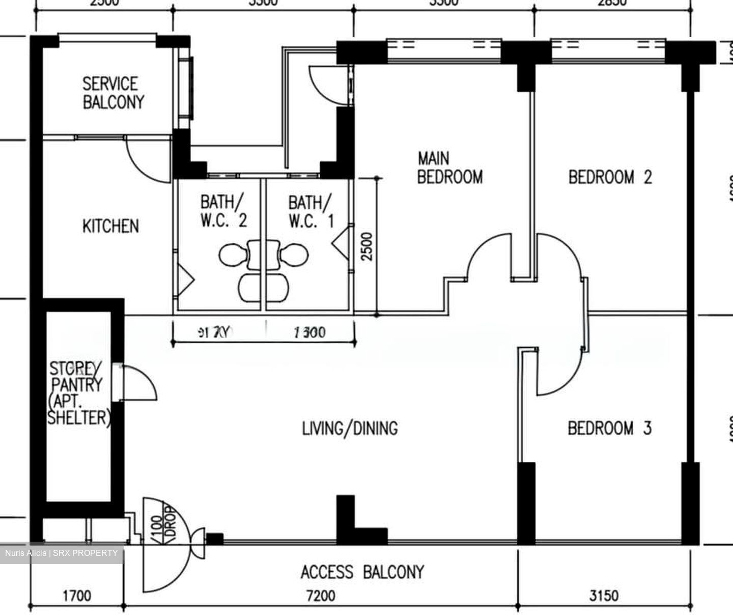 Blk 965 Hougang Avenue 9 (Hougang), HDB 4 Rooms #573377741